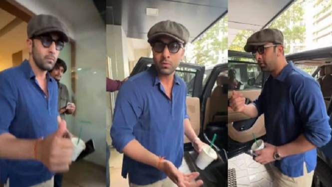 Video Viral Ranbir Kapoor Marah-Marah dan Berteriak Kepada Juru Foto