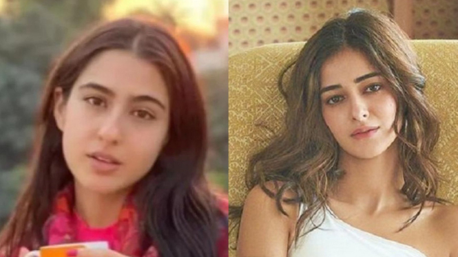 Sara Ali Khan dan Ananya Panday