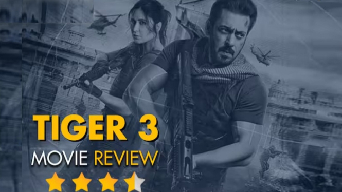 Review Film Tiger 3 Mendapat Bintang 3,5, Karena  Kolaborasi Salman Khan dan Shah Rukh Khan