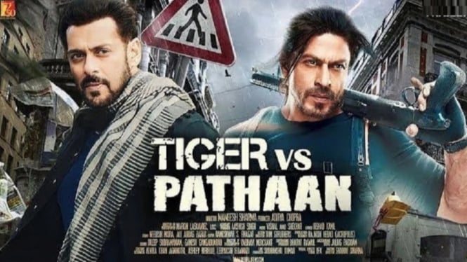 Penggabungan Salman Khan - Shah Rukh Khan di Film Tiger Vs Pathaan, Akan Menjadi Kekacauan