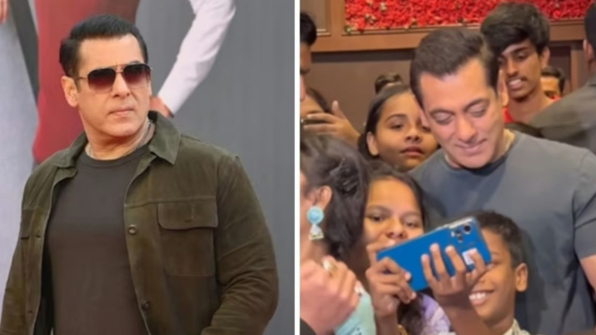 Ketika Salman Khan Rayakan Kesuksesan Film Tiger 3 Bersama Anak-Anak di Dalam Gedung Bioskop