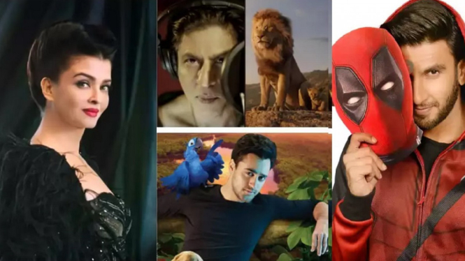 Dari Aishwarya Rai hingga Shah Rukh Khan, Superstar Bollwood yang Dubbing untuk Karakter Film Hollywood
