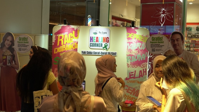 Avian Brands Hadirkan Healing Corner Ke Cinema XXI Mall Kota Kasablanka dan Mall Kelapa Gading