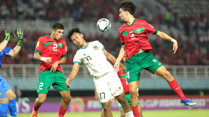 FIFA U-17 : Indonesia U-17 1-3 Maroko U-17