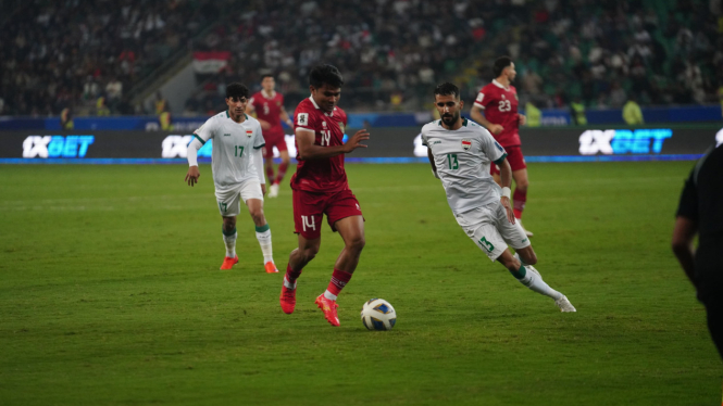 Timnas Indonesia kalah dari tuan rumah Irak 1-5
