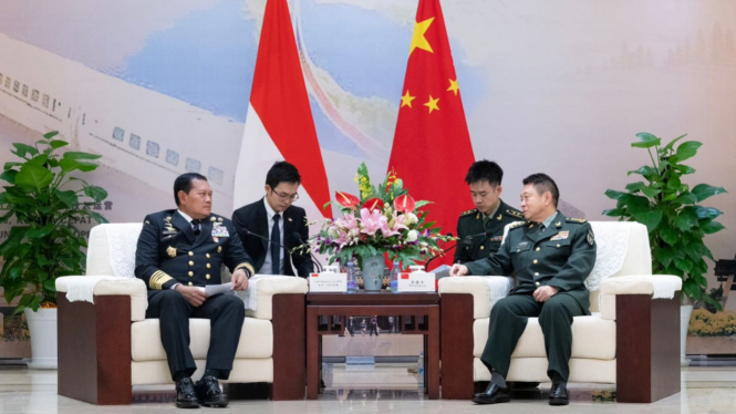 Panglima TNI Temui Petinggi Militer Cina dalam Rangka Diplomasi Militer dan Stabilitas Kawasan
