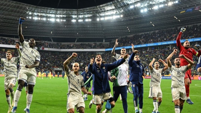 Imbang di laga terakhir, Italia lolos putaran final Piala Eropa 2024