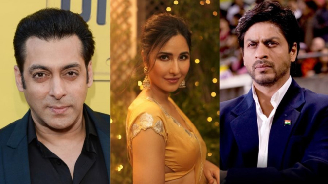 Salman Khan, Katrina Kaif, dan Shah Rukh Khan