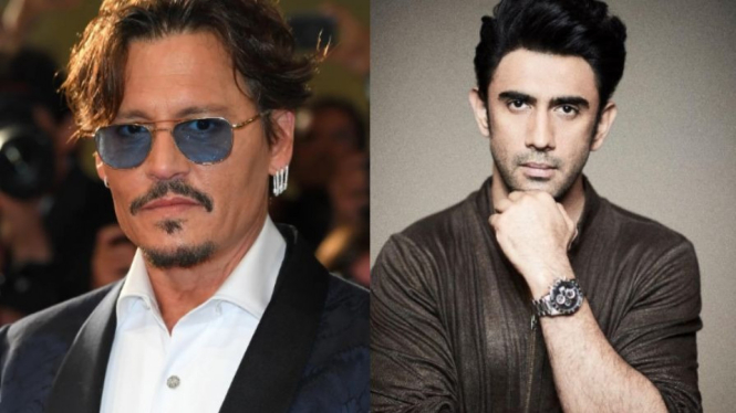 Johnny Depp dan Amit Sadh