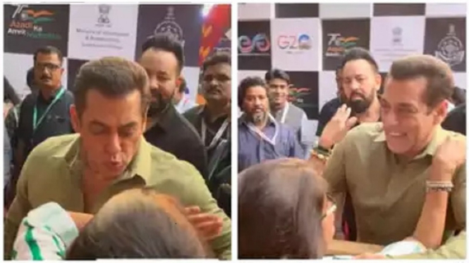 Video Viral Candaan Salman Khan dengan Seorang Jurnalis Senior