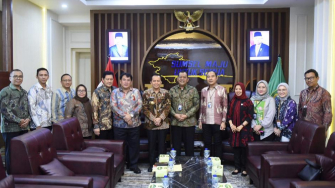 Pj Gubernur Agus Fatoni dan Mentan Sebut Provinsi Sumsel Bisa Dua Besar Produksi Padi Nasional