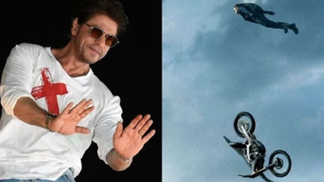 Ini Jawaban Shah Rukh Khan saat Fans Meminta Beraksi dengan Sepeda Motor Seperti Tom Cruise