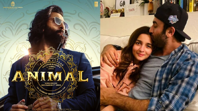 Provokasi Penggemar, Alia Bhatt Mengaku Menonton Trailer 'Animal' Ranbir Kapoor Sebanyak 7000 Kali