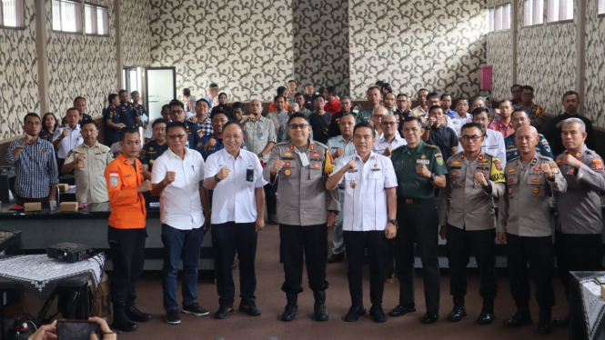 Amankan Natal dan Tahun Baru, 11 Pos dan 448 Personel Disiagakan Polres Lampung Selatan