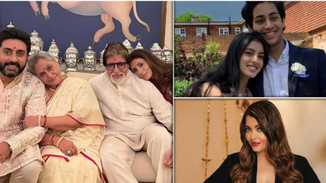 Amitabh Bachchan dan keluarga