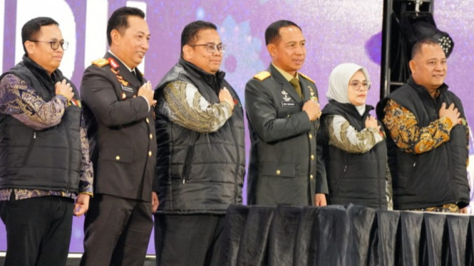 Komitmen Netralitas TNI Pada Pemilu 2024, Panglima TNI Hadiri Deklarasi Kampanye Damai