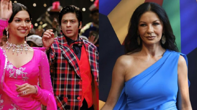 Catherine Zeta-Jones Mengaku 'Om Shanti Om' yang DIbintangi Shah Rukh Khan Adalah Film Favoritnya