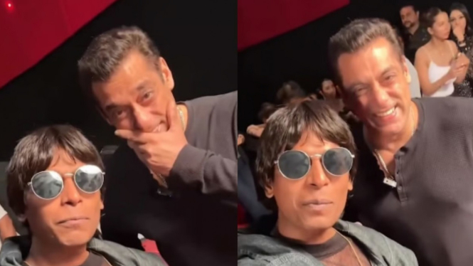 Video Kocak saat Salman Khan Bertemu Penggemar Shah Rukh Khan Berpose