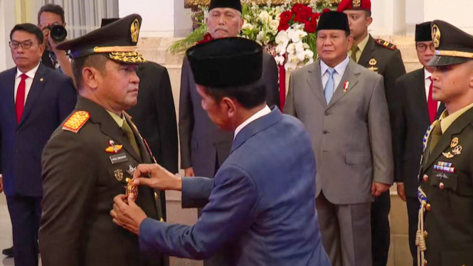 Dilantik Jadi Kasad, Jenderal Maruli Pastikan TNI AD Netral dalam Pemilu 2024