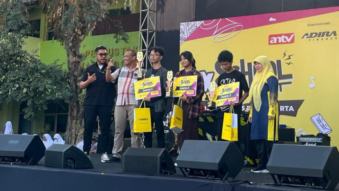 Xschool Fest ANTV: Pesta Seru dan Wawasan Baru di SMAN 5 Yogyakarta!
