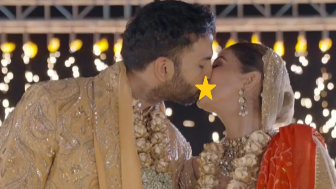 Video Pernikahan Aktris Kabhi Khushi Kabhie Gham, Malvika Raaj, Ditutup dengan Ciuman