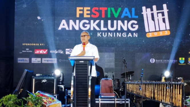 Festival Angklung 2023, Bupati Kuningan: Angklung Tak Pernah Terlupakan dan Harus Dilestarikan