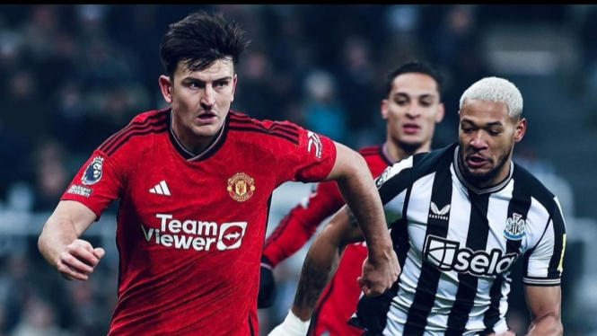 Manchester United kalah dari Newcastle United 0-1