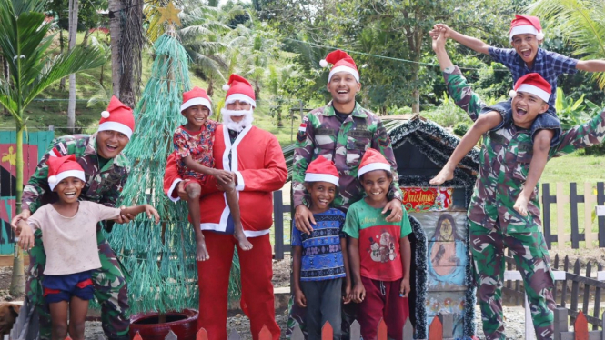 Keceriaan dari Ujung Timur Papua Menyambut Natal dan Pergantian Tahun 2023-2024