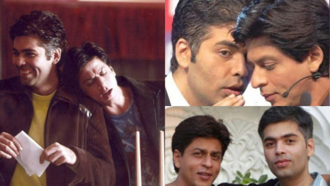 Bukti persahabatan Shah Rukh Khan dan Karan Johar
