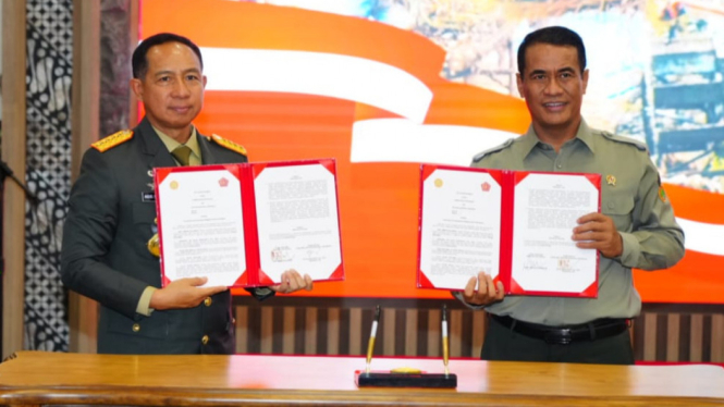 TNI Integratif Bersinergi dengan Kementan RI Dukung Ketahanan Pangan, Wujudkan Swasembada Pangan