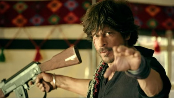 Shah Rukh Khan dalam trailer Dunki