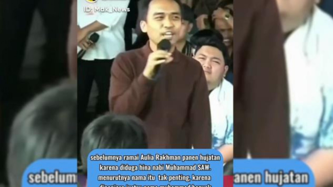Tokoh Agama Lampung Kecam Komika Aulia Rakhman Hina Nama Muhammad SAW