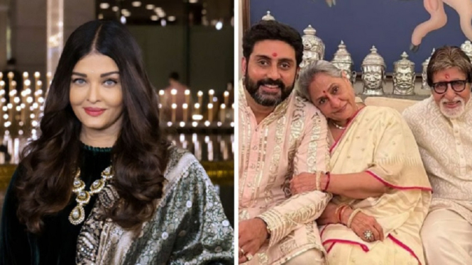 Isu Perceraian Kian Menguat, Aishwarya Rai Dikabarkan Telah Meninggalkan Kediaman Bachchan