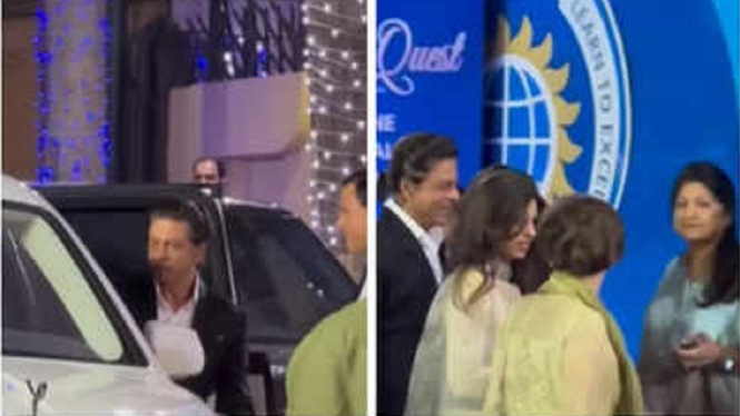 Shah Rukh Khan dan Gauri Khan Terlihat Glamour dan Anggun di Acara Sekolah Putra Bungsunya, Abram Khan