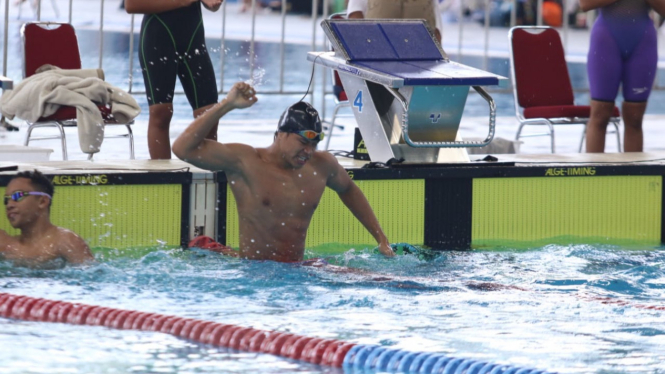 Joe Aditya pecahkan rekornas 100 M kupu, berburu tiket Olimpiade 2024