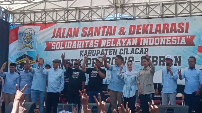 Relawan Nelayan di Cilacap Deklarasi dukung Prabowo-Gibran Pada Pilpres 2024