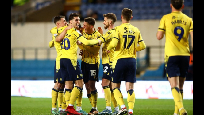 League One Inggris : Oxford United bungkam Burton Albion 3-0