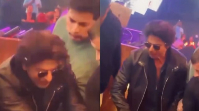 Video Viral Ketika Shah Rukh Khan Nyaris Ditarik oleh Penggemar di Acara Promosi Film Dunki