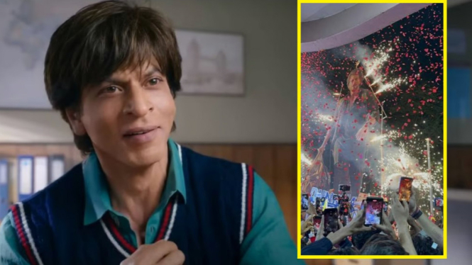Ini Kata Shah Rukh Khan Kepada Penggemar yang Menonton Film Dunki Dini Hari di Gaiety Galaxy Mumbai