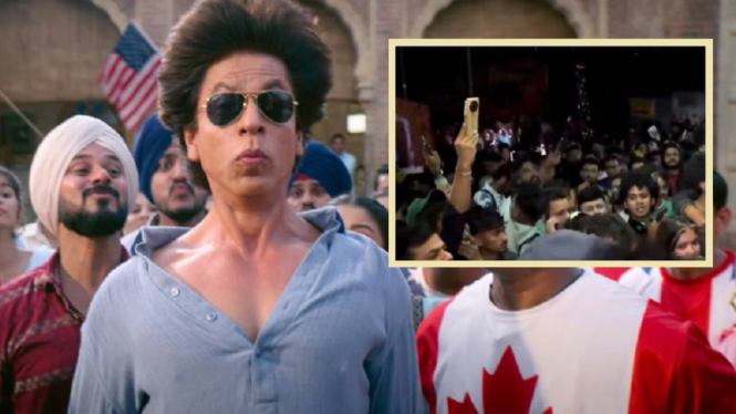 Antusiasme Luar Biasa Para Penggemar Film Dunki Shah Rukh Khan Menyemarakkan Perilisan Perdana