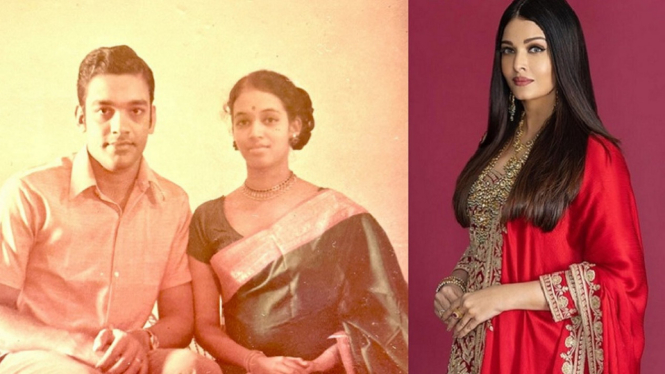 Tepis Rumor Perceraian, Aishwarya Rai Unggah Foto Langka Kedua Orangtuanya di Ultah Pernikahan Mereka