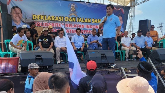 TKN Hadiri Deklarasi Nelayan Brebes Dukung Prabowo - Gibran