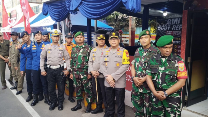 Kapolda Lampung Cek Persiapan Pengamanan Gereja untuk Pastikan Perayaan Natal Kondusif