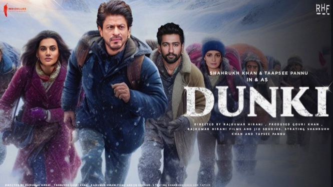 Koleksi Box Office 'Dunki' Shah Rukh Khan Hari ke-9 Makin Turun Dihantam Salaar Prabhas