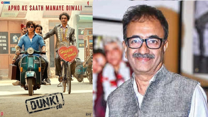 Meski Dunki Kalah dari Salaar di Box Office, Rajkumar Hirani Mengaku Senang dengan Respon Penggemar