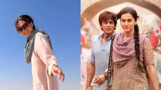 Taapsee Pannu Mengaku Ketagihan Main Bareng Shah Rukh Khan di Film Dunki
