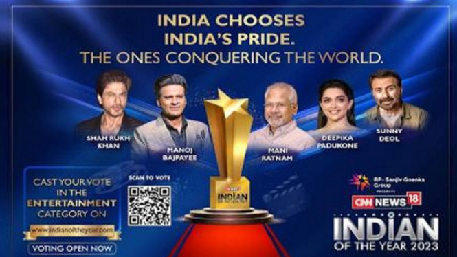 Berikut Daftar Lengkap Pemenang Indian Of The Year 2023, Selain Shah Rukh Khan