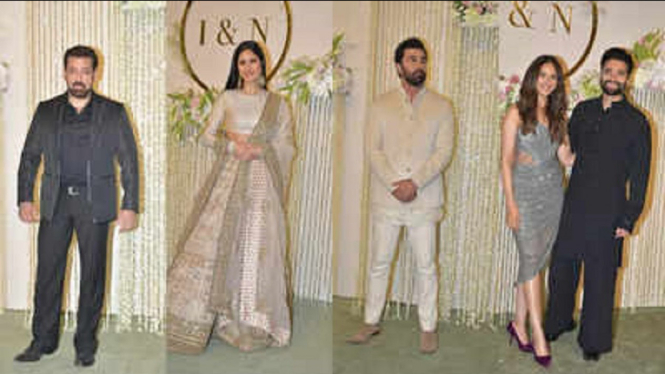 Penampilan Baru Salman Khan dan Katrina Kaif yang Jenaka Mewarnai Resepsi Pernikahan Putri Aamir Khan