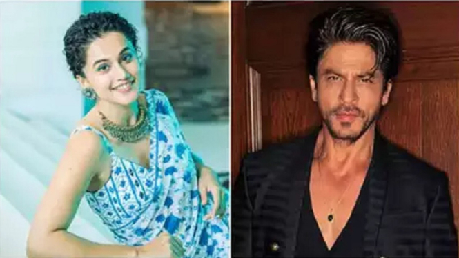INI Kata Taapsee Pannu Tentang Rahasia Kepercayaan Diri Shah Rukh Khan