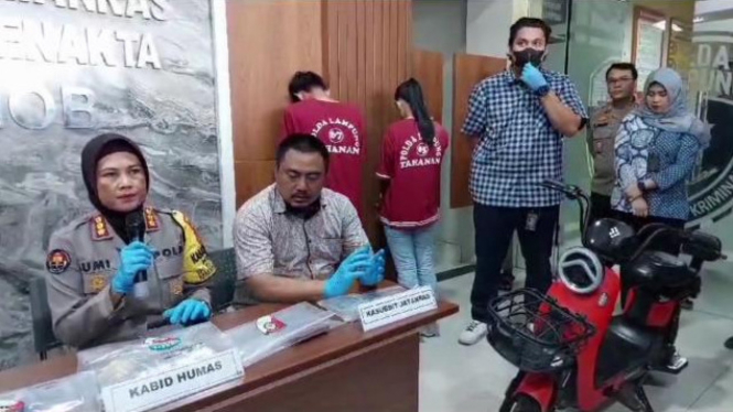 Pasutri Ganjal ATM Gondol Ratusan Juta Diringkus Polda Lampung, Uang untuk Beli Narkoba
